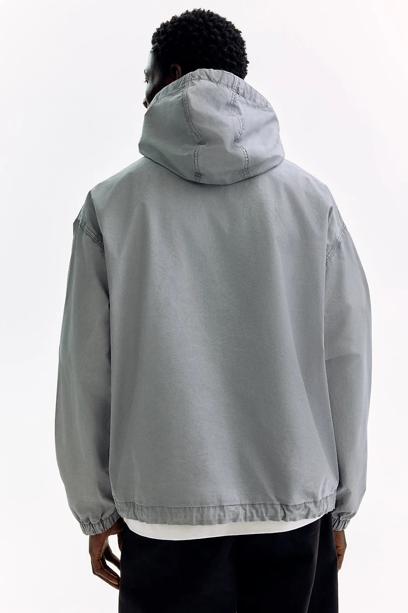 Anorak ample en coton