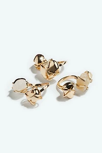 Lot de 3 bagues