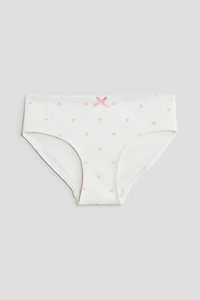 5-Pack Printed Cotton Briefs