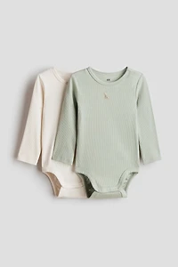 2-Pack Cotton Bodysuits