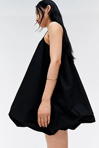 Bubble-Hem Strappy Dress
