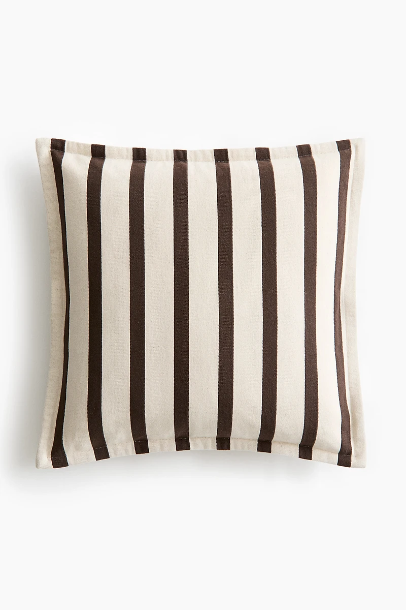 Patterned Canvas Cushion Cover