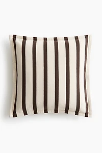 Patterned Canvas Cushion Cover