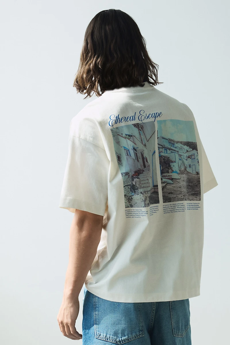 T-shirt imprimé ample