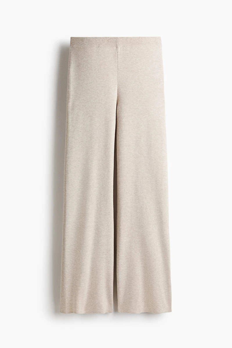 Fine-Knit Pants