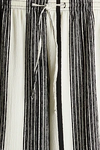 Textured Jersey Drawstring Pants