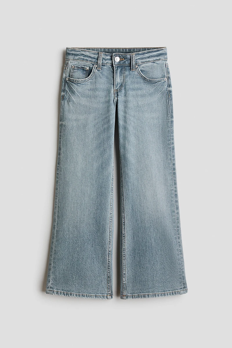 Wide Leg Low Jeans