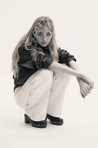 Flared Regular Waist Jeans