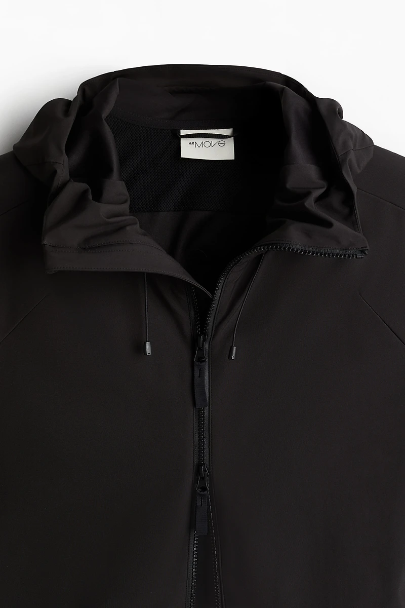 Regular-Fit Water-Repellent Softshell Jacket