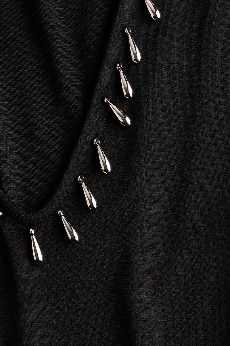 Maillot avec perles fantaisie