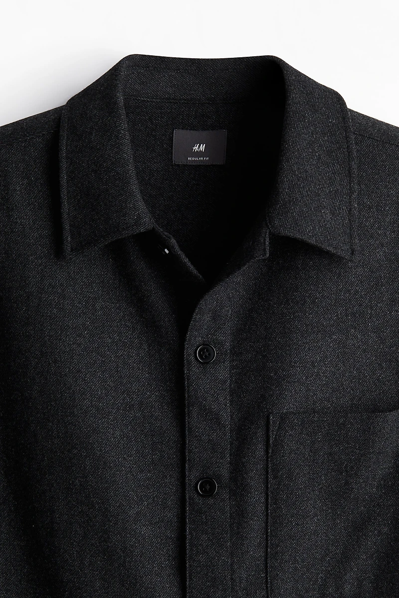 Wool-Blend Shirt
