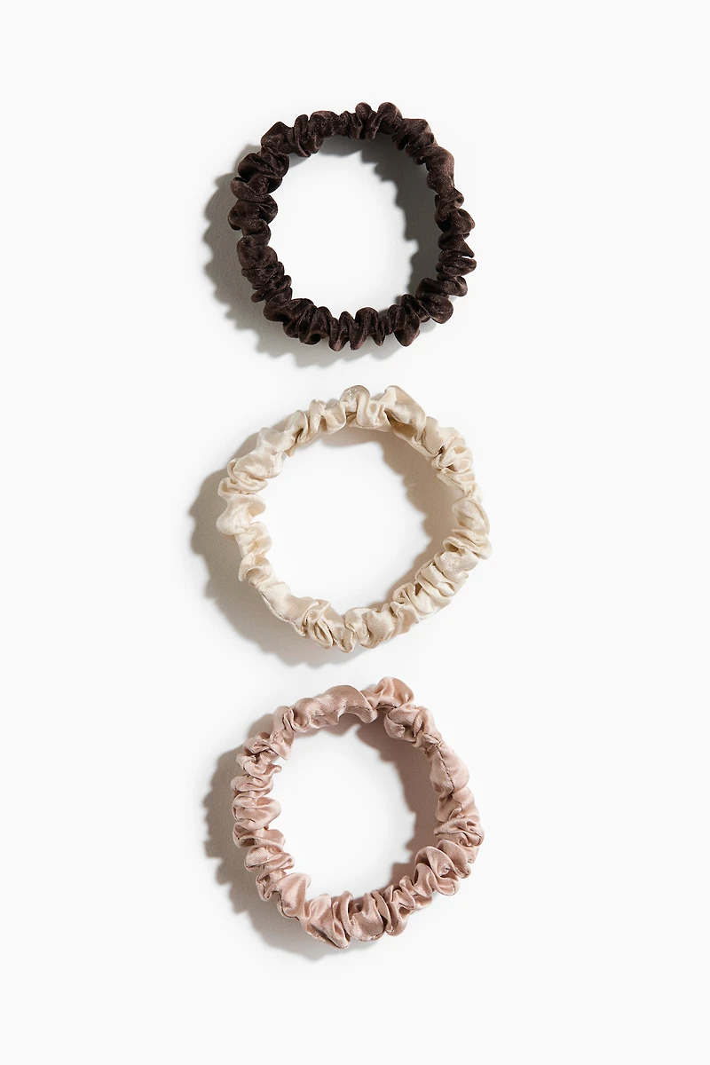 3-Pack Silk Scrunchies