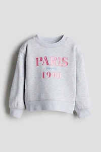 Sweatshirt with Motif