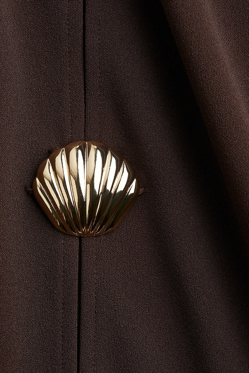 Button-Decorated Top