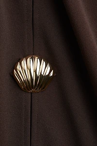 Button-Decorated Top
