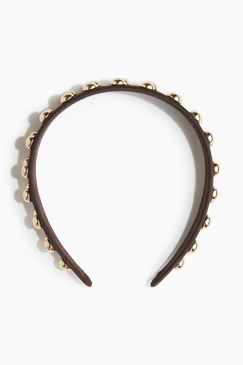 Stud-Decorated Hairband