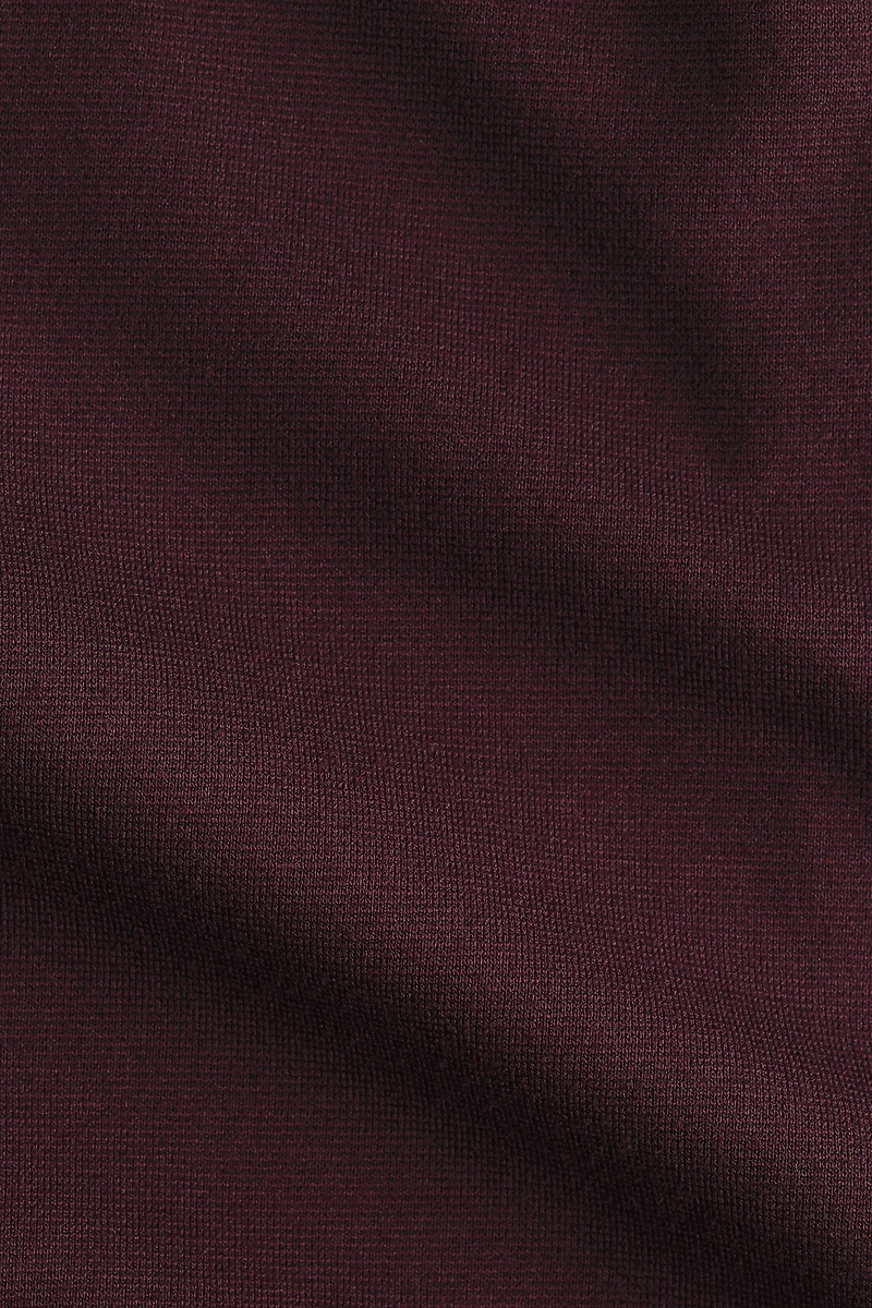 Ponte Dress with Flared Skirt