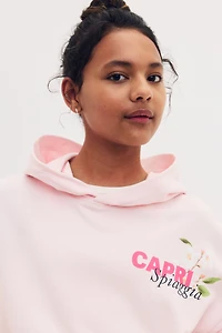 2-piece Brushed-Inside Hoodie and Shorts Set
