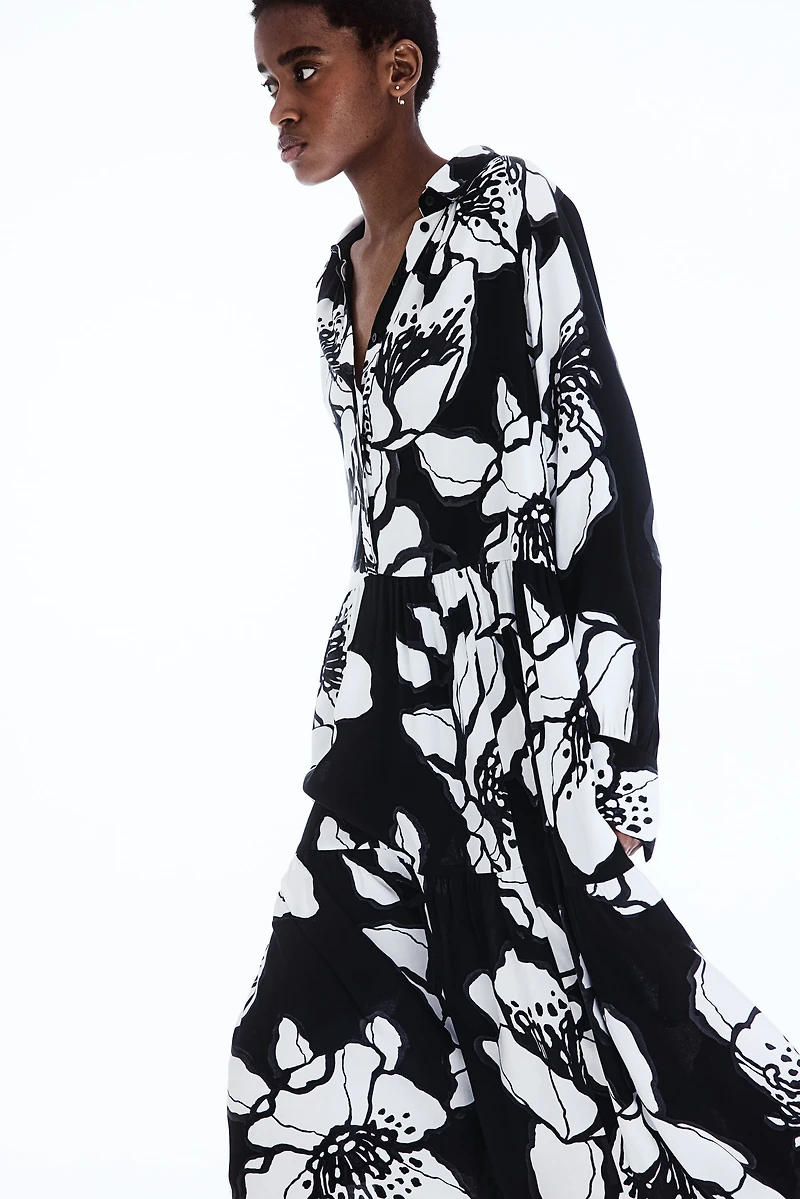Viscose Shirt Dress