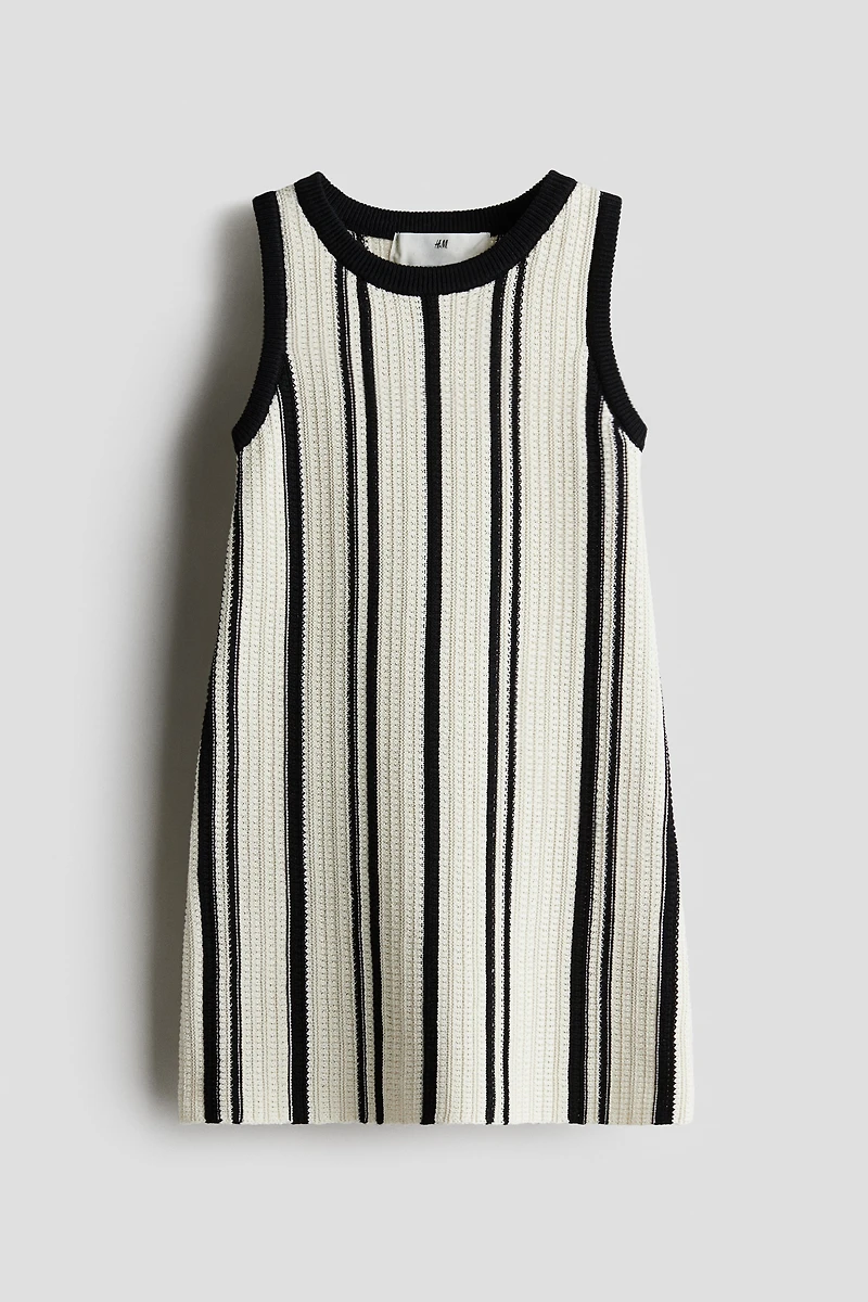 Textured Cotton Dress