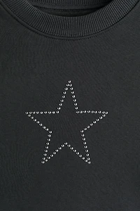 Sweatshirt with Motif