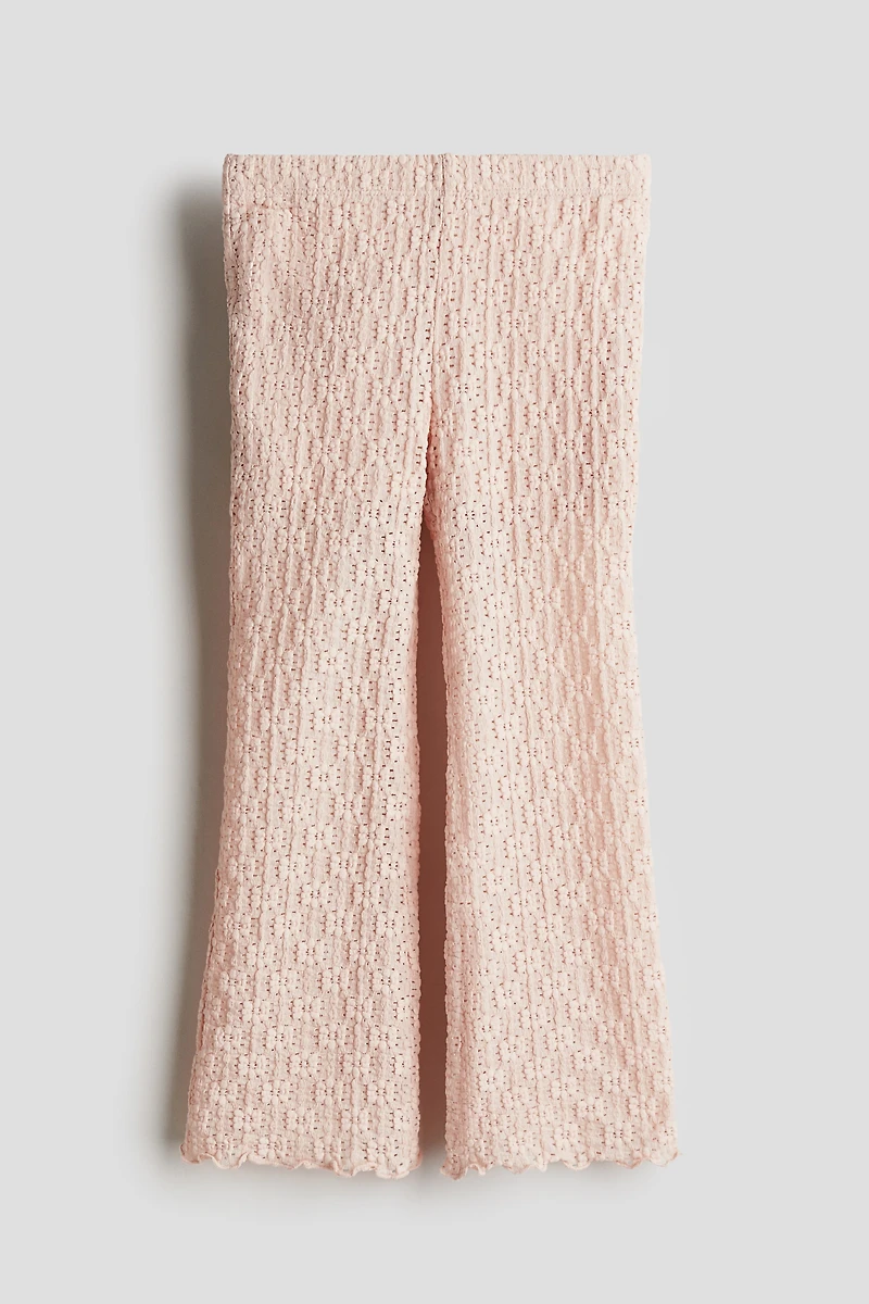 Textured Jersey Pants
