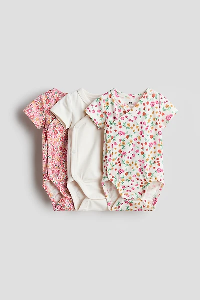 3-pack Wrapover Bodysuits