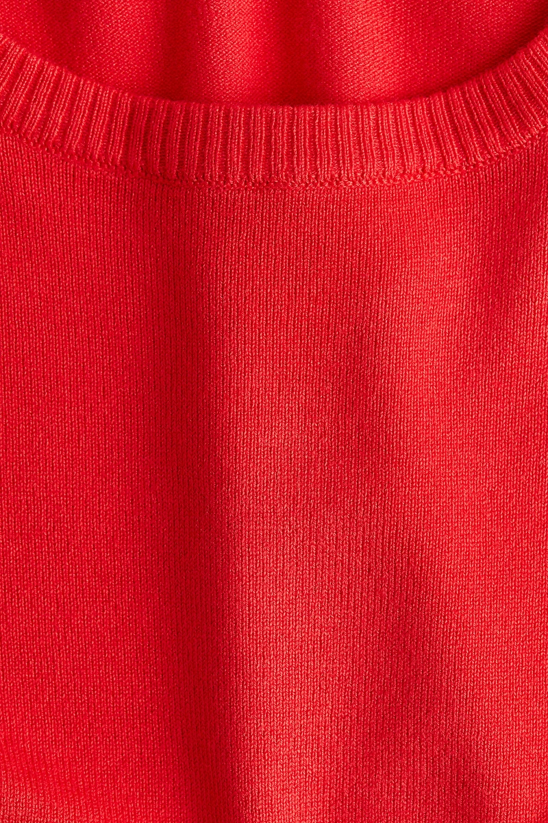 T-shirt en fin tricot