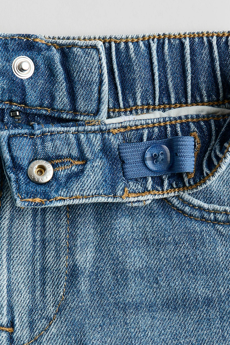 Short ample en denim