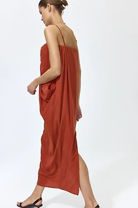 Knot-Detail Bandeau Dress