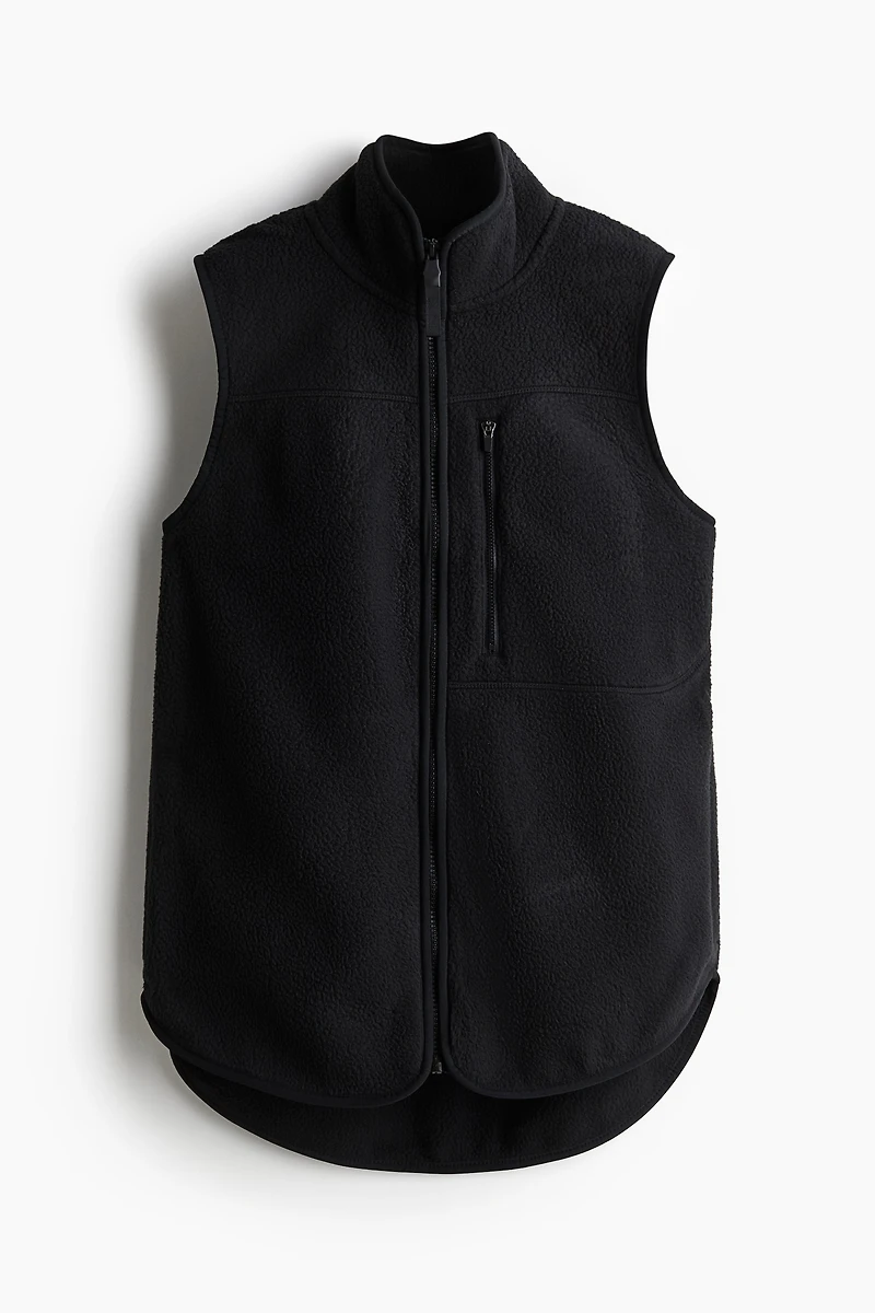 Veste de sport sans manches en polar