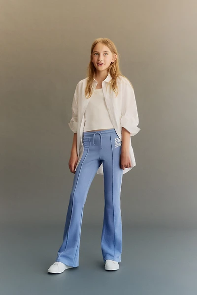 Flared Creased Joggers