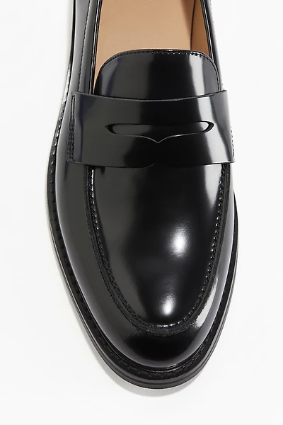 Leather Loafers