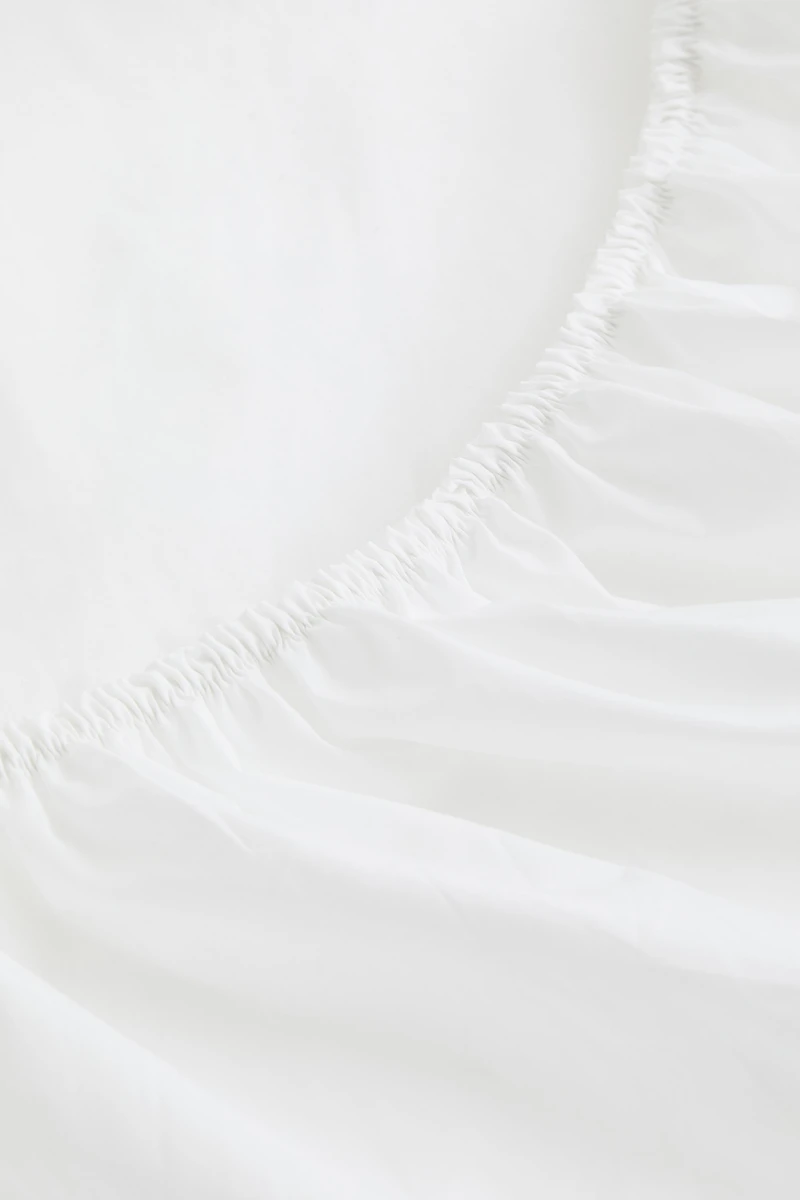 Cotton Percale Fitted Sheet