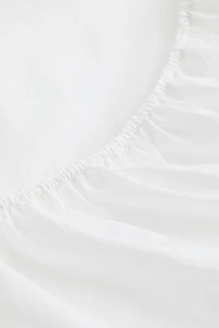 Cotton Percale Fitted Sheet