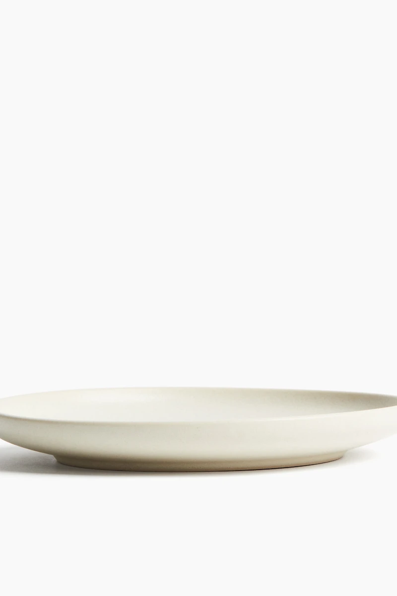 Lot de 2 petites assiettes avec glaçure réactive