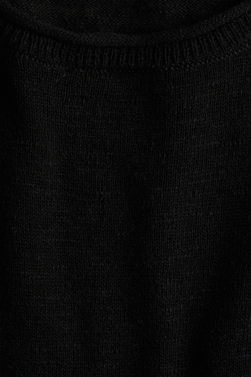 Loose-Fit Fine-Knit T-Shirt