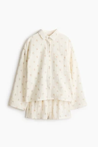 Pajama Shirt and Shorts