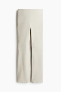 Pantalon près du corps en cuir