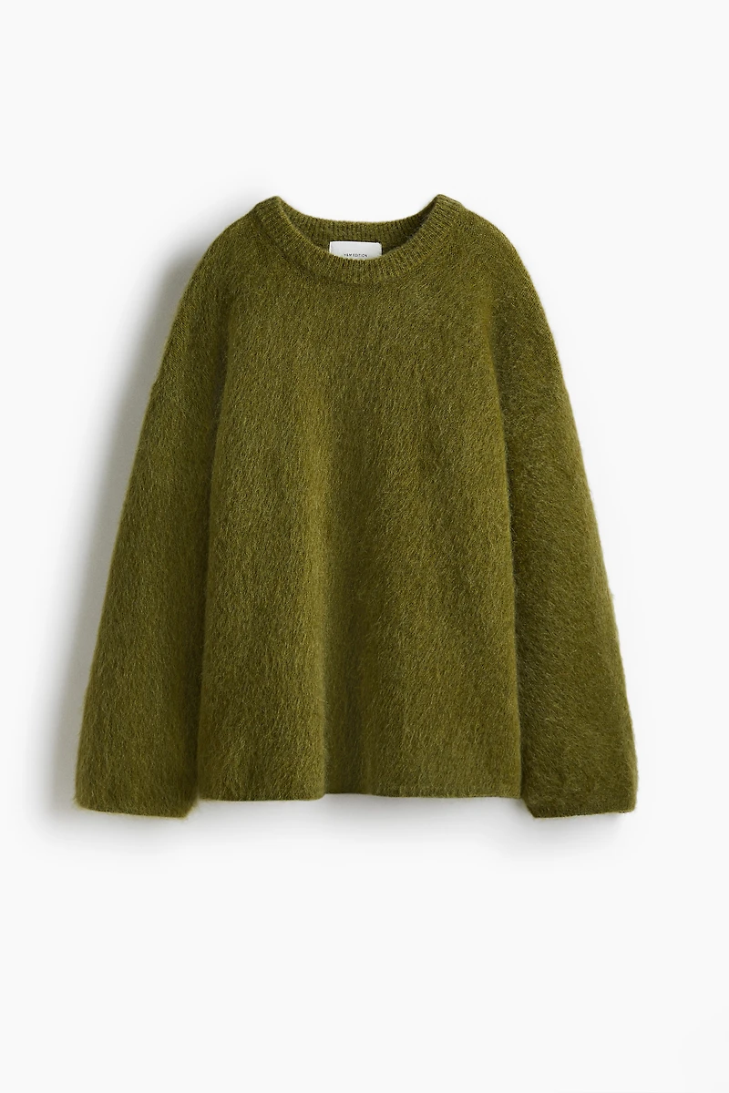 Oversized Mohair-Blend Sweater