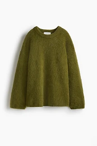 Oversized Mohair-Blend Sweater
