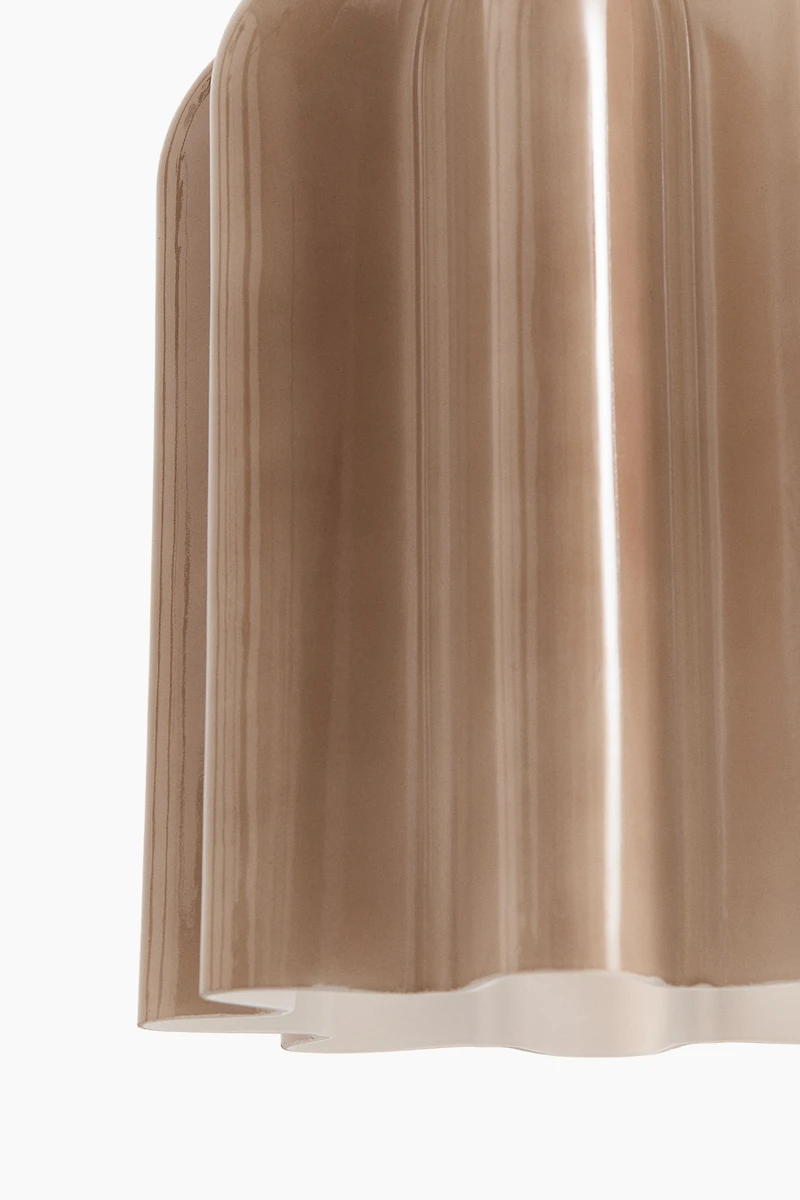 Lampe suspendue en verre