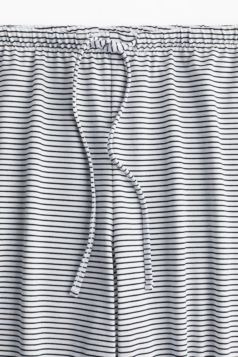 Straight-Leg Drawstring Pants