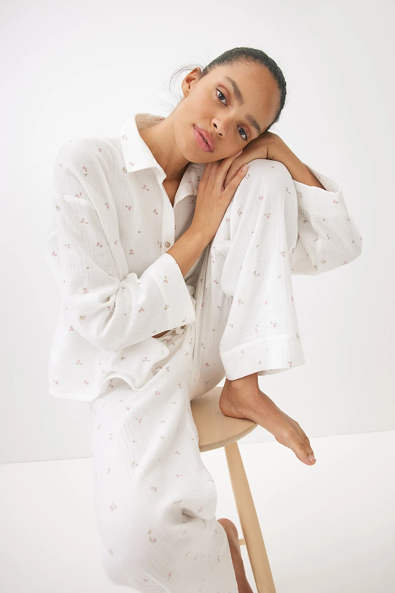Cotton Muslin Pajamas
