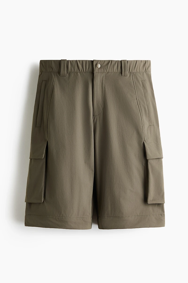 Barrel-Leg Convertible Pants