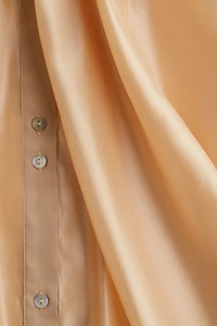 Shirt Dress with Tapered Waist
