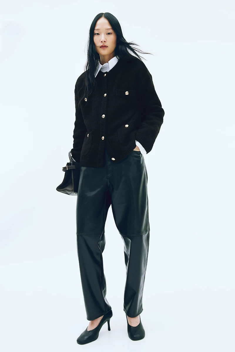 Pocket-Detail Cardigan