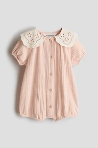 Cotton Muslin Romper Suit