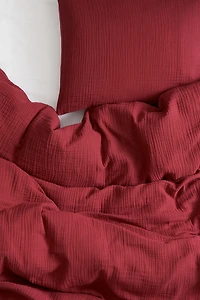 Muslin Twin Duvet Cover Set