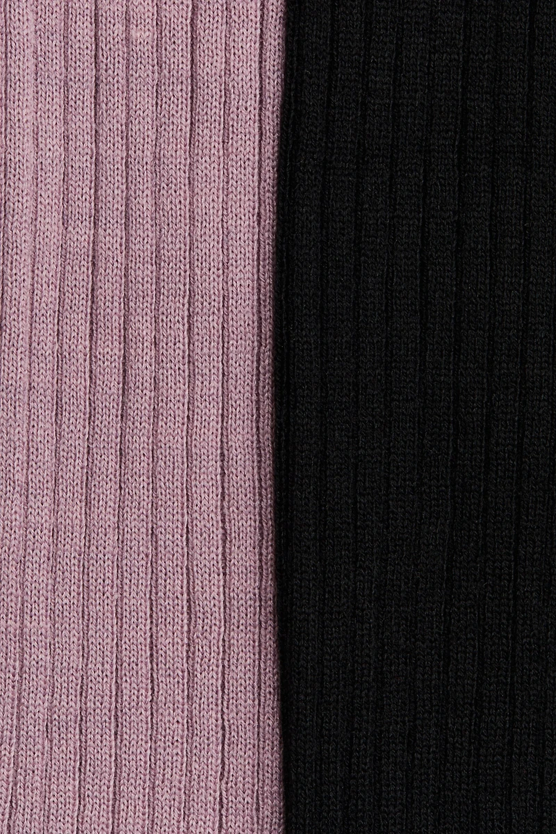 2-pack Rib-knit Leg Warmers